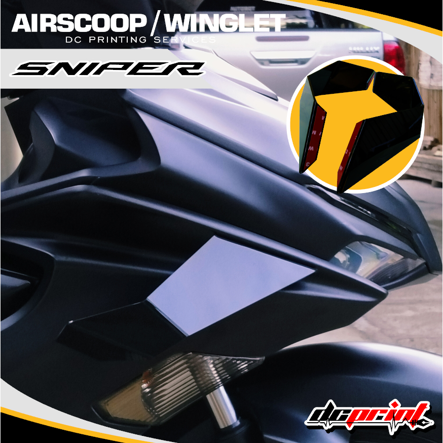 WINGLET Sniper 155 V3 Airscoop | Shopee Philippines