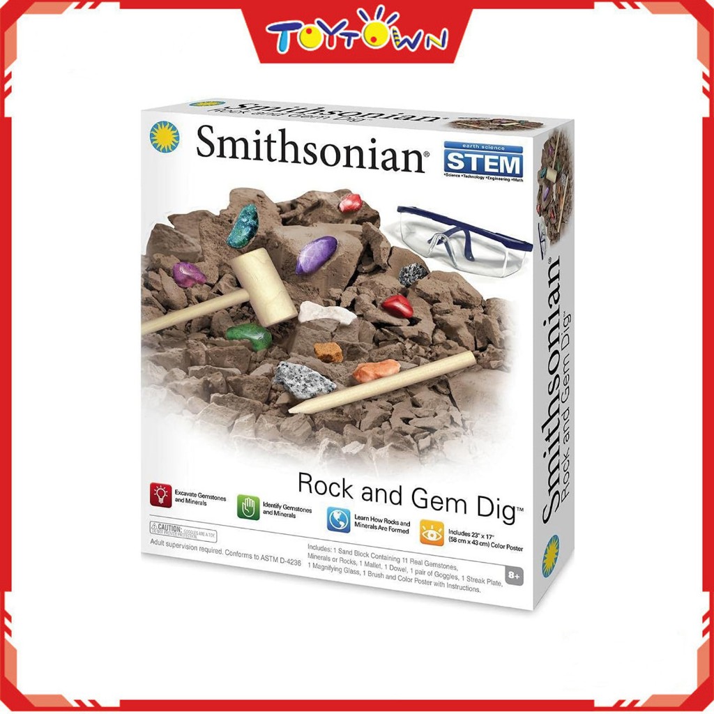 Smithsonian® Rock and Gem Dig™ Shopee Philippines