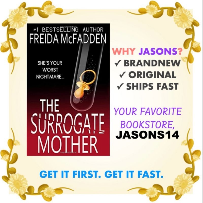 The Surrogate Mother BY FREIDA Mcfadden Shopee Philippines