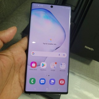 Samsung Note 10 Plus 5G with box Freebies (Cash on Delivery) | Shopee ...