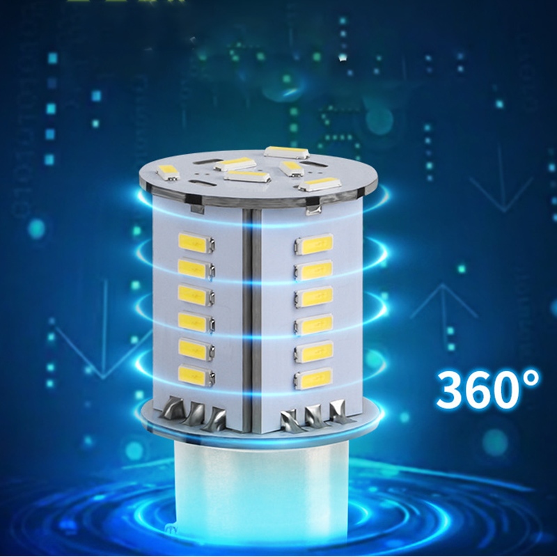 Lucky 12V Explosive Flash 1157 BAY15D LED Blink Mode & Flowing Mode ...