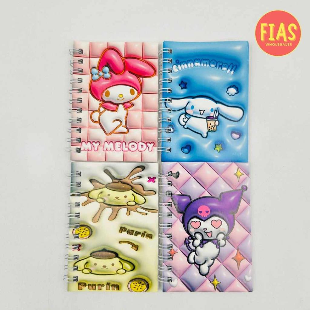 4 pcs Mini Kuromi Notebook 40 sheets 10x7cm | Shopee Philippines