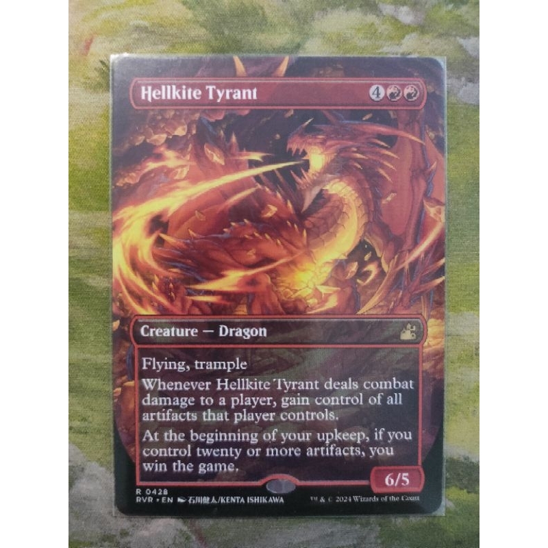 MTG - Hellkite Tyrant - C21 / RVR | Shopee Philippines