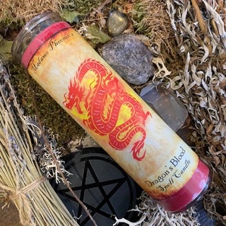 Dragons Blood Spiritual and Protection Spell Candle Ritual | Shopee ...