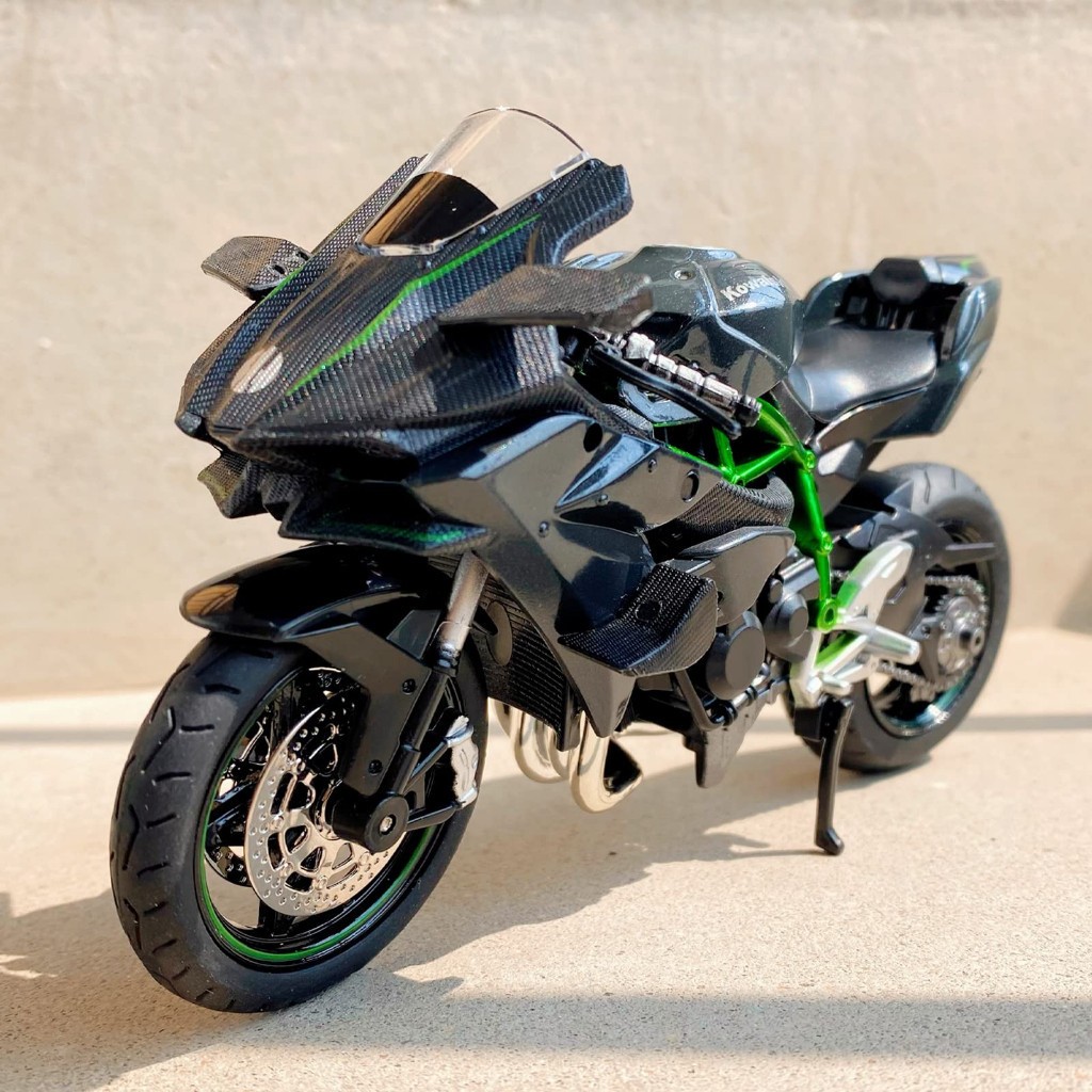 1:18 Scale Yamaha Motorcycle Model Kawalsaki Ninja H2R Motorcycle Model ...