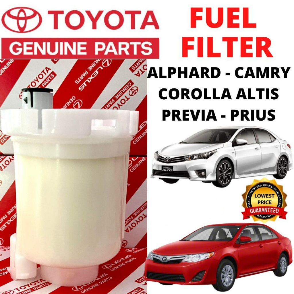 Fuel Filter, Replace 043-3000, 23300-0A020 Compatible With Toyota Lexus Scion - Avalon Camry Corolla Echo Highlander Matrix Solara, ES300 ES350 GS300 GS430 IS300 LS430 RX300 RX450h SC430, TC XB, More