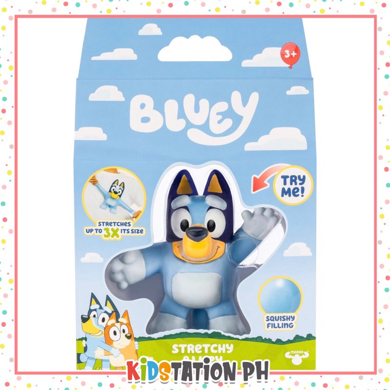 Bluey Super Stretchy Bluey Figure | Shopee Philippines