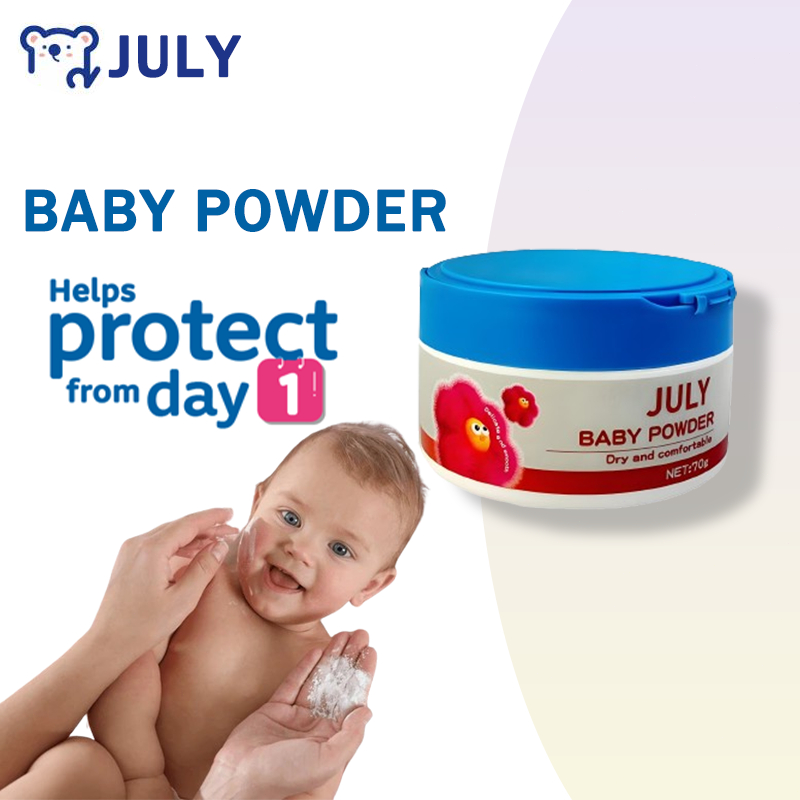 JULY baby powder for baby 70g: Keeps baby's skin dry and fresh enfant ...