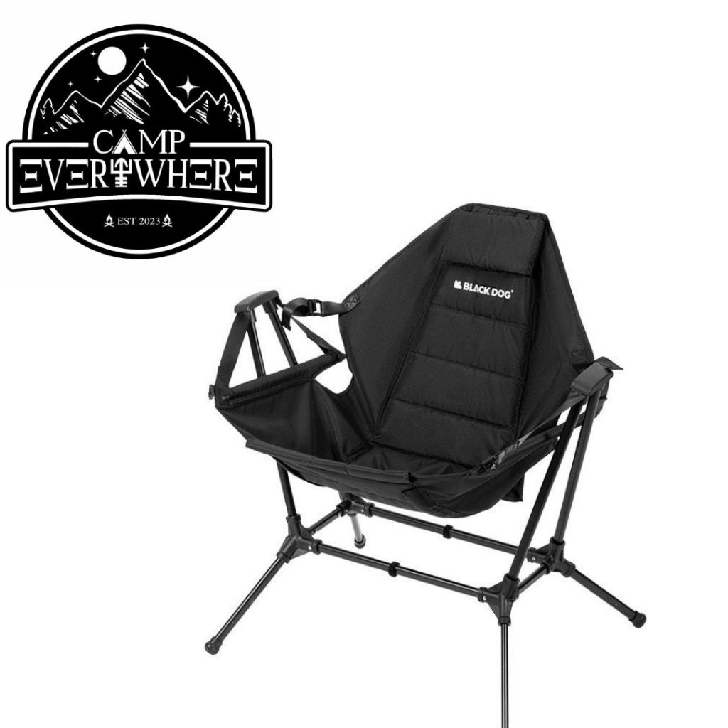 Blackdog Outdoor Aluminum Alloy Rocking Chair 150kg Weight Capacity ...