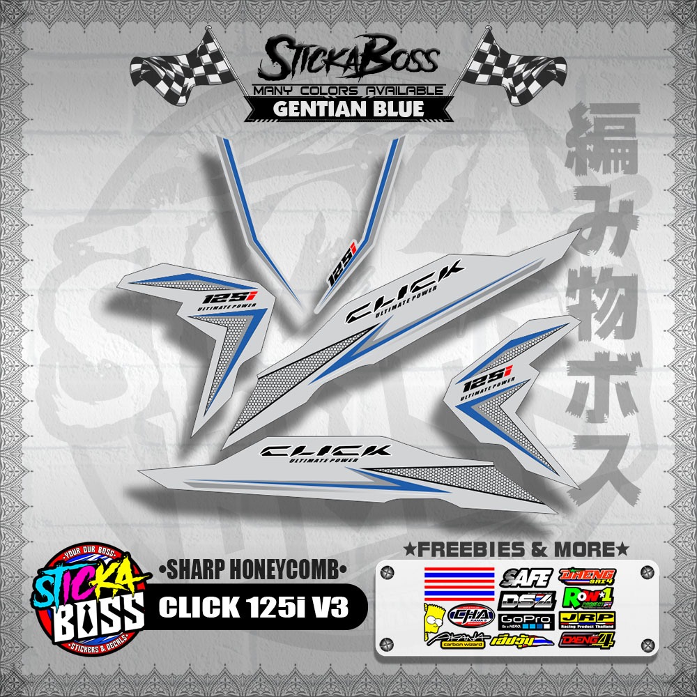 Shop honda click v3 decals for Sale on Shopee Philippines