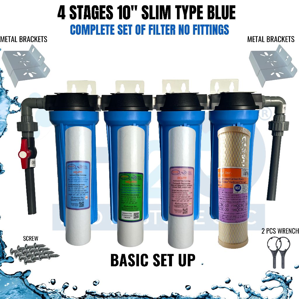 Water Filtration System 4 Stages 10