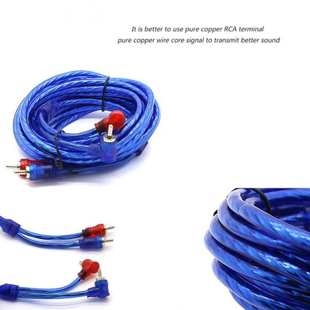 10GA Car Stereo Audio Power Amplifier Wiring Kit Subwoofer Speaker ...