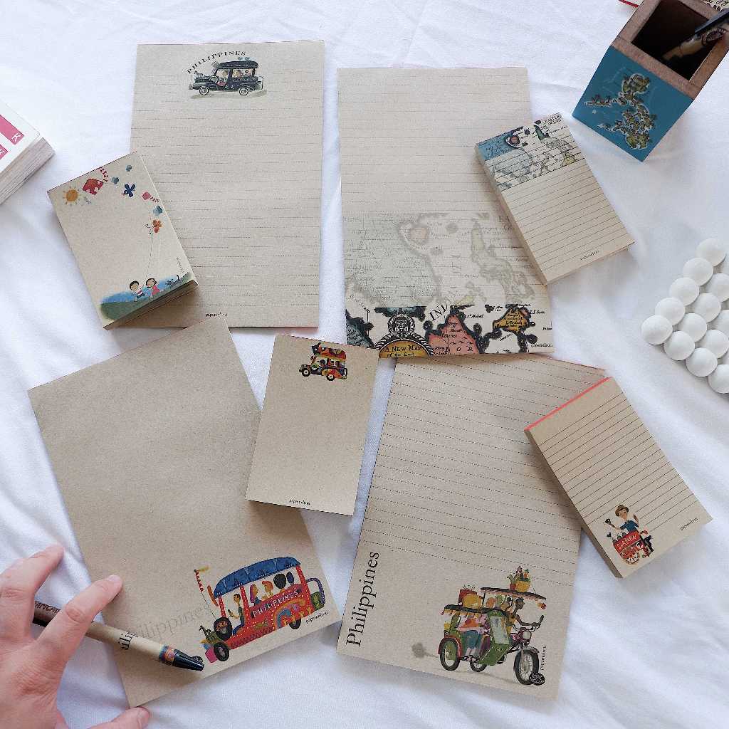 Papemelroti Philippine Souvenir Notepad and Writing pad Memo