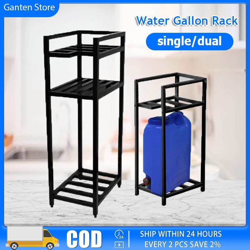 Water Rack Water Gallon Rack Stainless Steel Water Tank Bracket Single ...