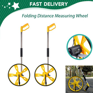 Foldable Distance Measuring Wheel 0~9999M Mechanical Distance Wheel for ...