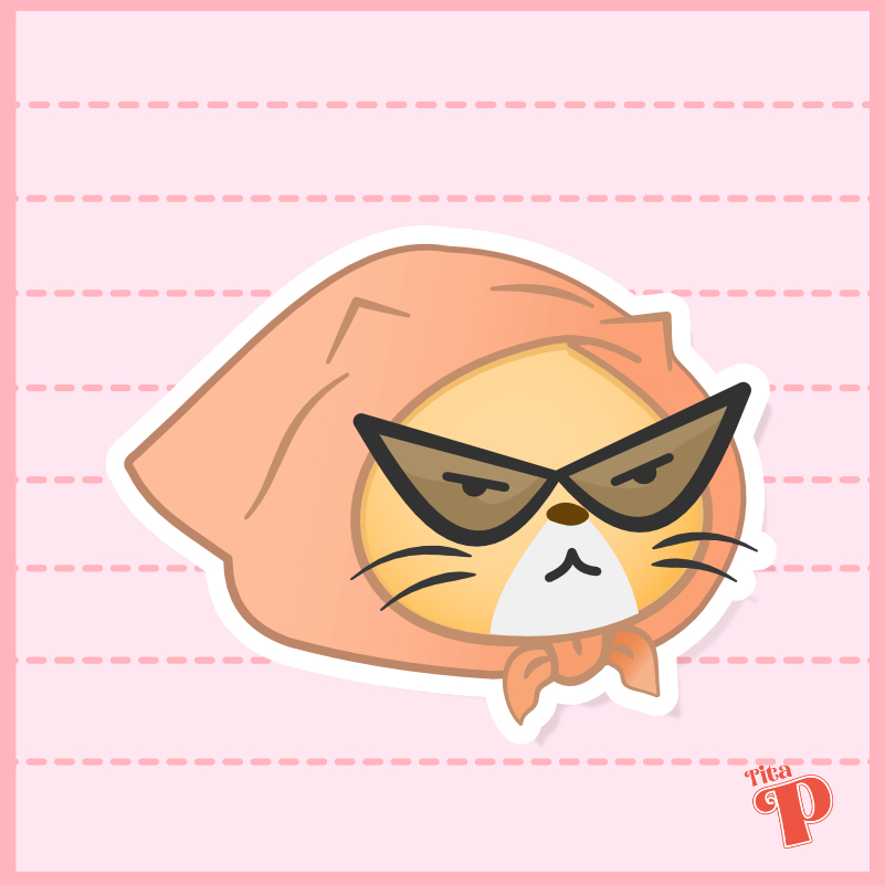 sophisticated cat - slayable - waterproof viny sticker | Shopee Philippines