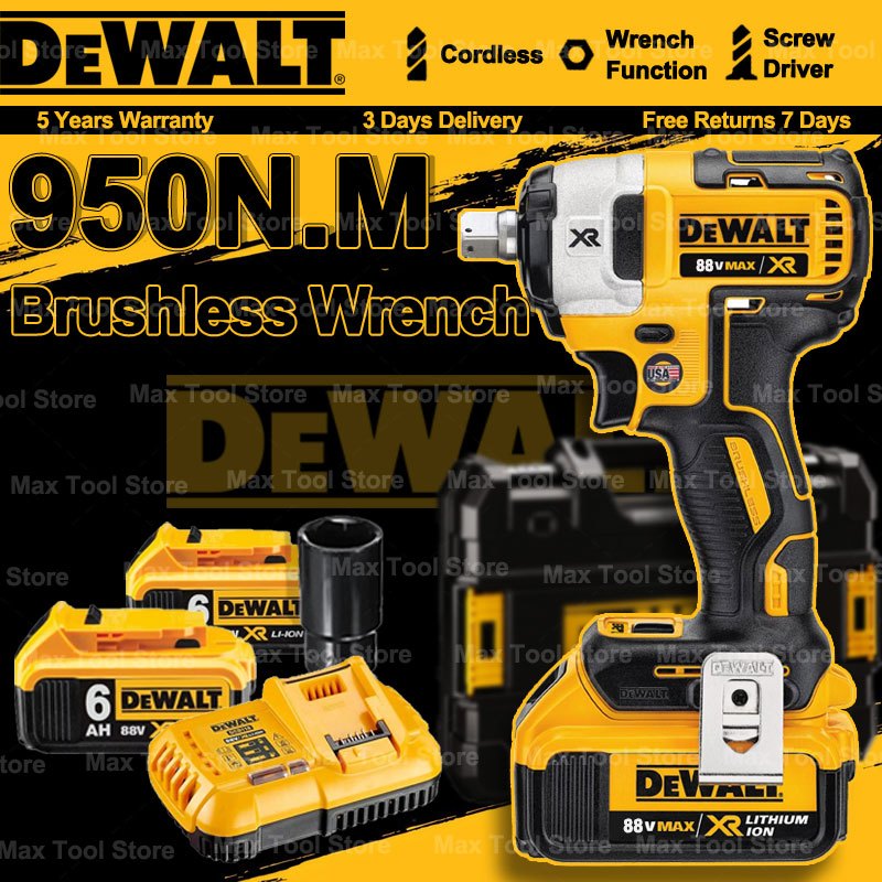 Dewalt Impact Wrench On DEWALT 18V Brushless 3/4in Impact Wrench