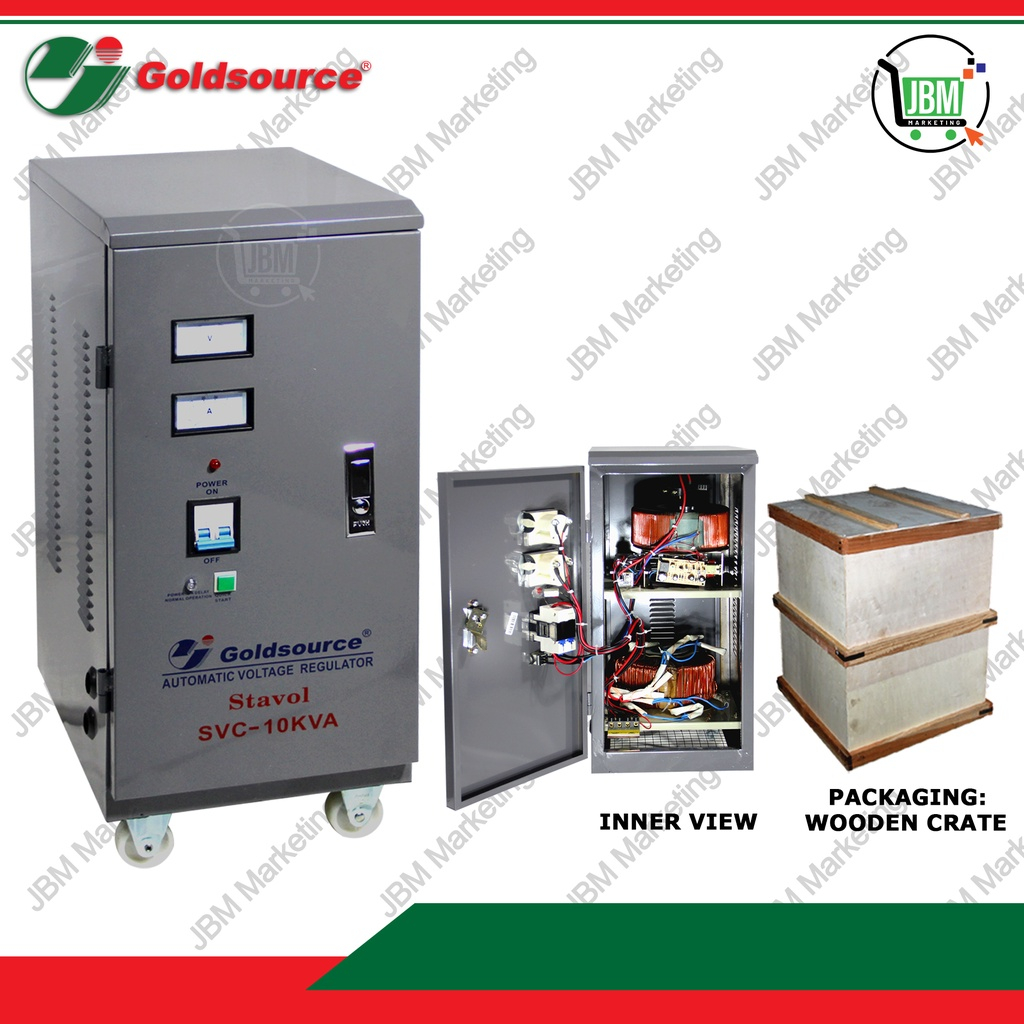 Goldsource AVR Automatic Voltage Regulator Power Supply Servo Motor ...