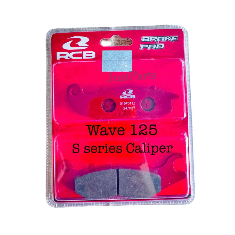 RCB Brake Disc Pad E series for Wave 125 / S series Caliper / CBR150 ...