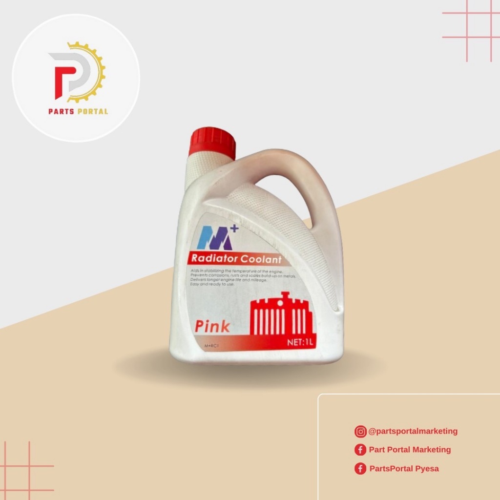 M+ High-Quality Long-Life Coolant for cars 1L Pink Radiator coolant ...