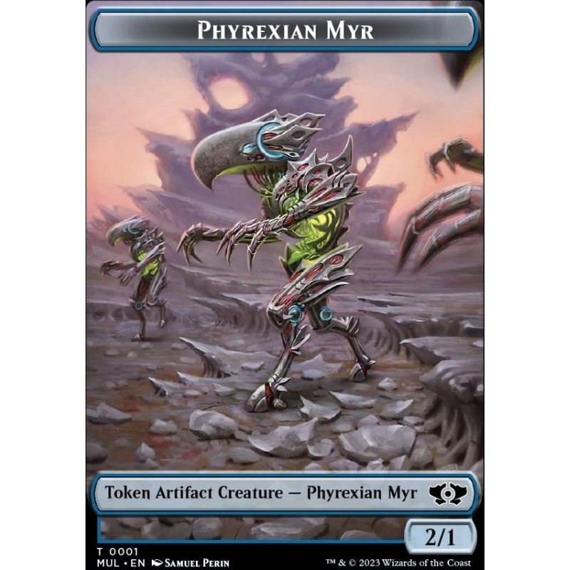 Phyrexian Myr (token) - MUL - Common - MTG Cards (WotC) | Shopee ...
