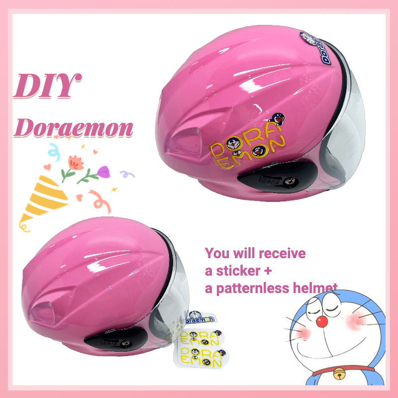 Pink Helmet For Kids Girls 2 10 Years Old Half Face Helmet Motorcycle Adjustable Straps