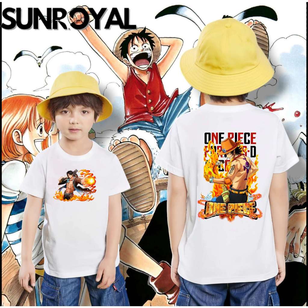 Tshirt manche courte one piece modèle taille au choix ... - eBay
