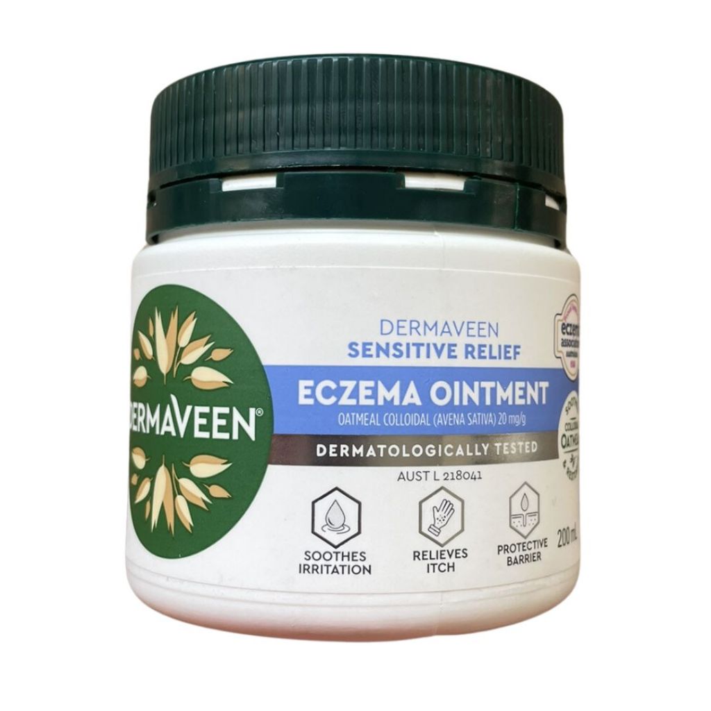DermaVeen Sensitive Relief Eczema Ointment 200mL (Expiration: October ...