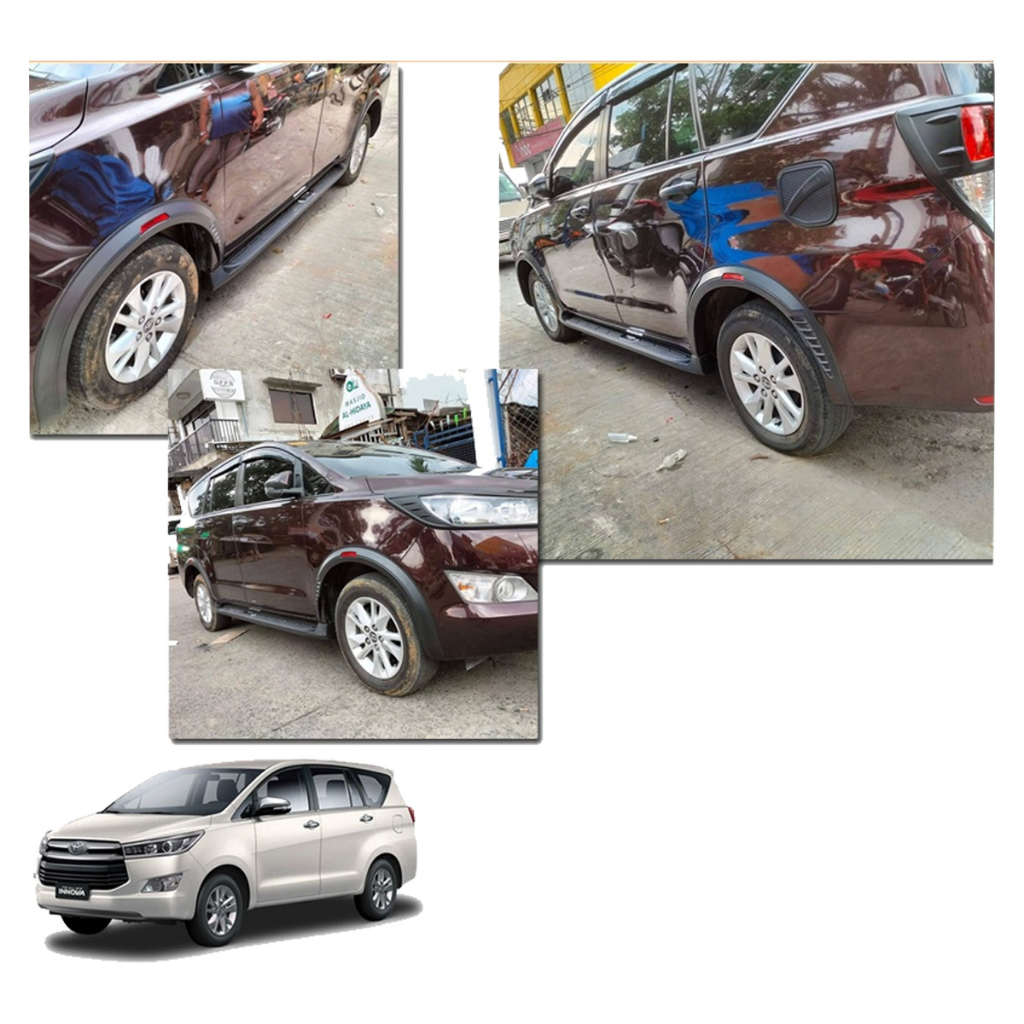 REVO-Toyota Innova 2016 to 2024 OEM Fender Flare SLIM TYPE with ...