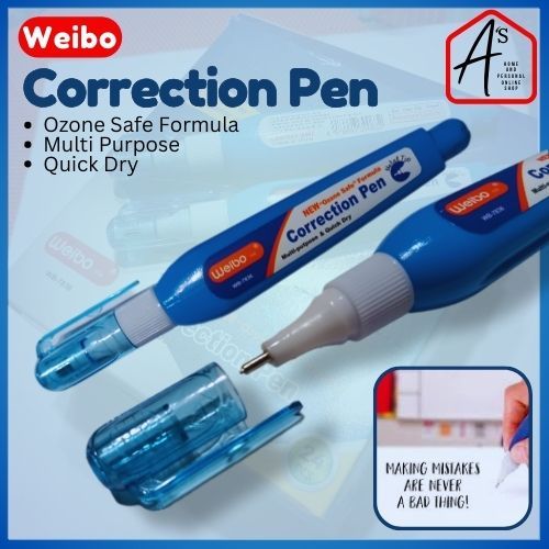 A's WEIBO CORRECTION PEN - Correction liquid, Correction Fluid ...