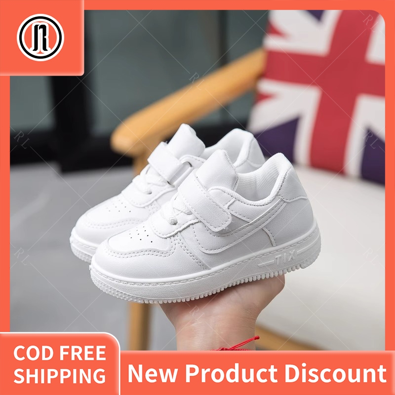 RAINBOW Korean doll shoes for kids boy White Shoes For baby girl ...