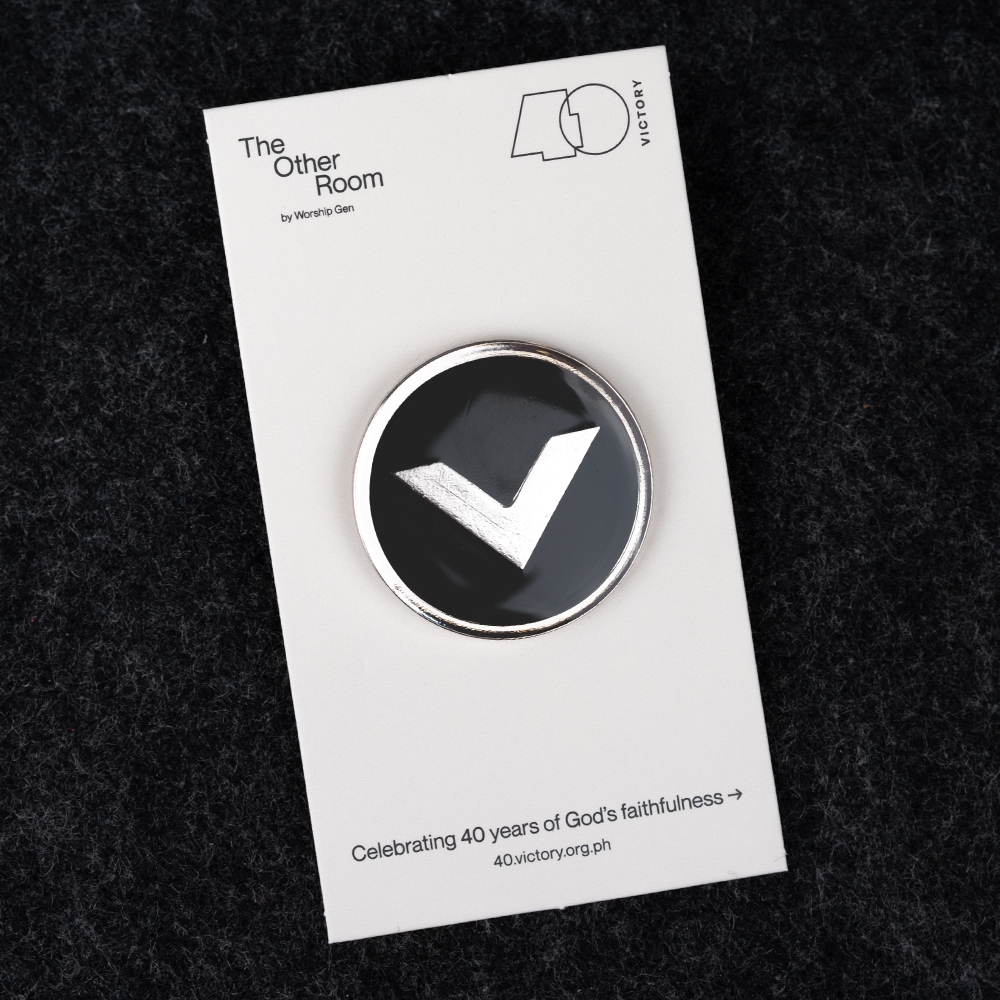 Worship Generation X Victory (V) Enamel Pin | Shopee Philippines