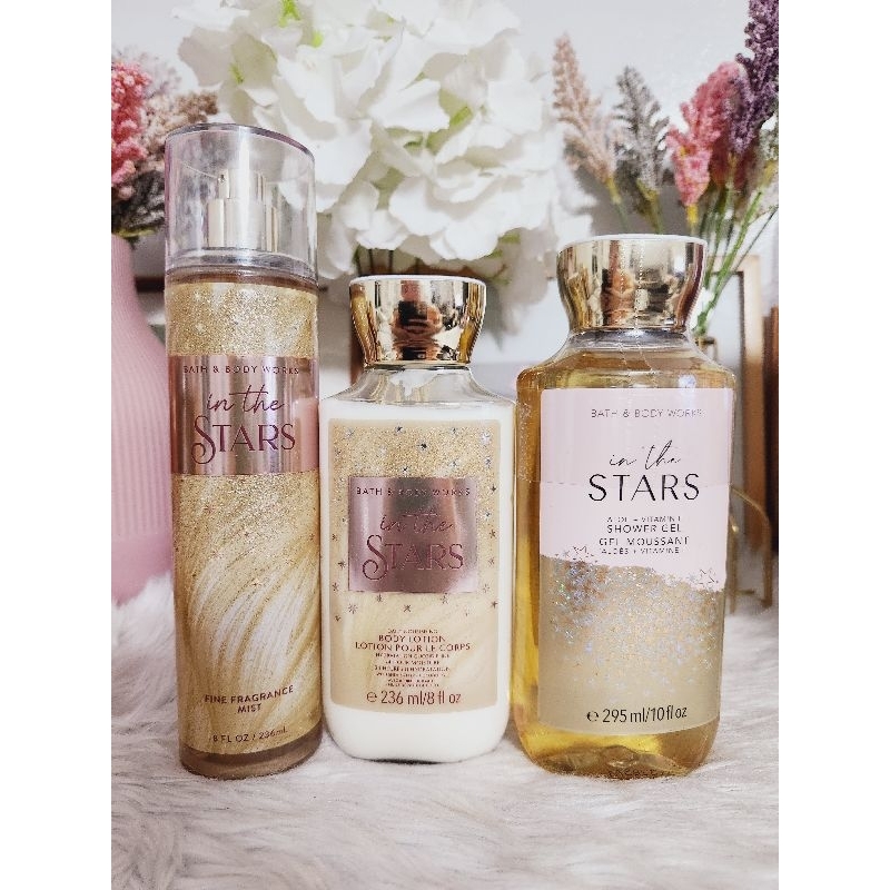 In the stars Fragrance mist, body lotion bath & body works new 2024 bundle