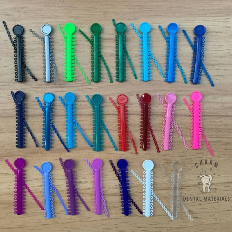 High Quality Rubber for Braces with 20 Holes Chain Shopee Philippines
