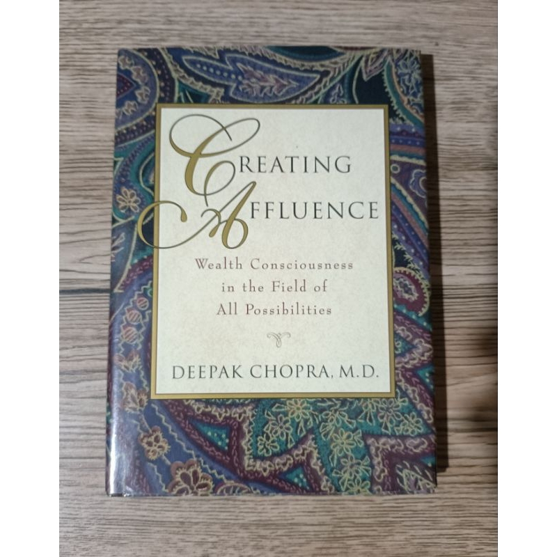 CREATING AFFLUENCE by DEEPAK CHOPRA (HARDCOVER) | Shopee Philippines