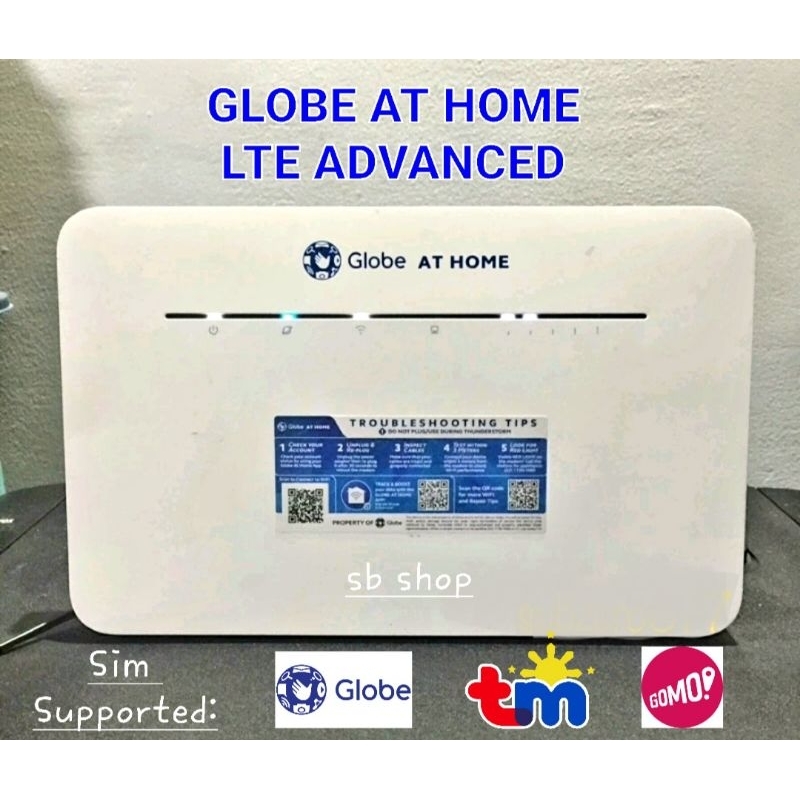 GLOBE AT HOME PREPAID WIFI LTE ADVANCED CAT7 | Shopee Philippines