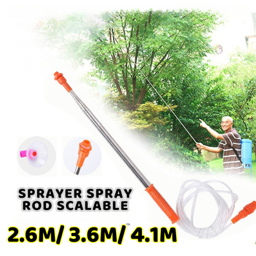3.6m Retractable Spraying Rod Stainless Steel Pesticide Spray Sprayer ...