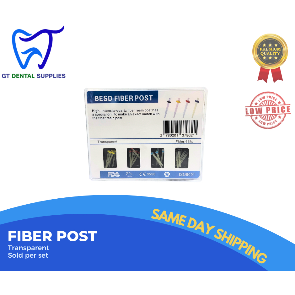 Fiber Post Transparent | Sold per set | Shopee Philippines
