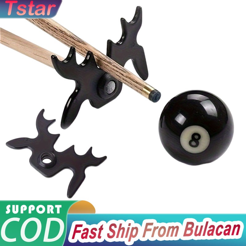 Billiard Bridge Head Pool Bridge Head Moosehead Cue Rack Cross Antlers ...