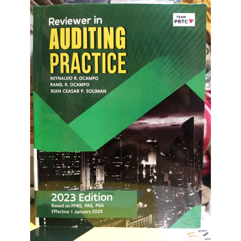 REVIEWER IN AUDITING PRACTICE By Ocampo | Shopee Philippines