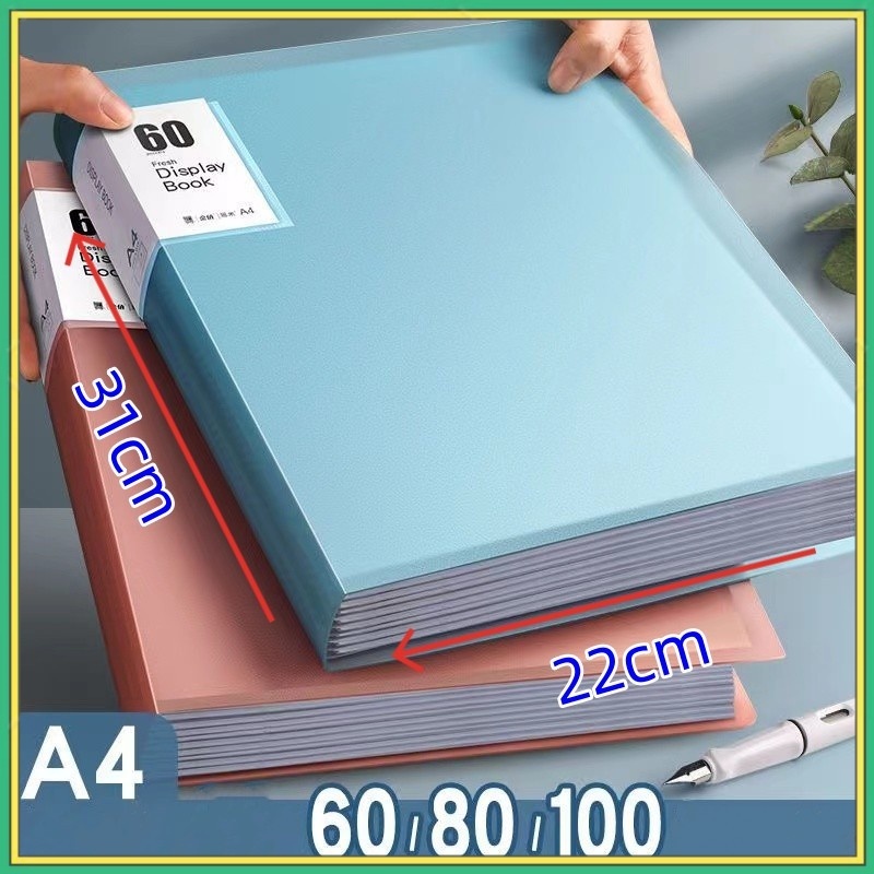 A4 Large Capacity Transparent Folder Paper Storage Multi-Layer File ...