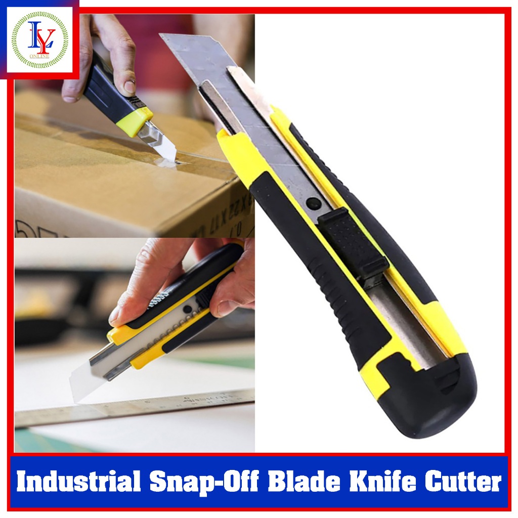 Industrial Snap-Off Blade Knife Cutter with free blade (No Specific ...