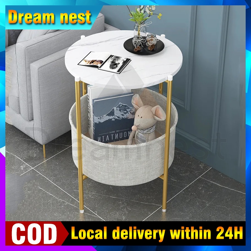 Modern Coffee Tea Table Bedside Table Sofa Side Table Creative Simple ...