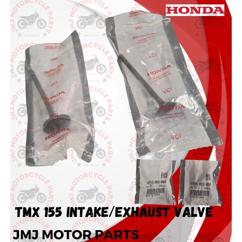 Tmx 155 Intake/Exhaust Valve Genuine Honda | Shopee Philippines