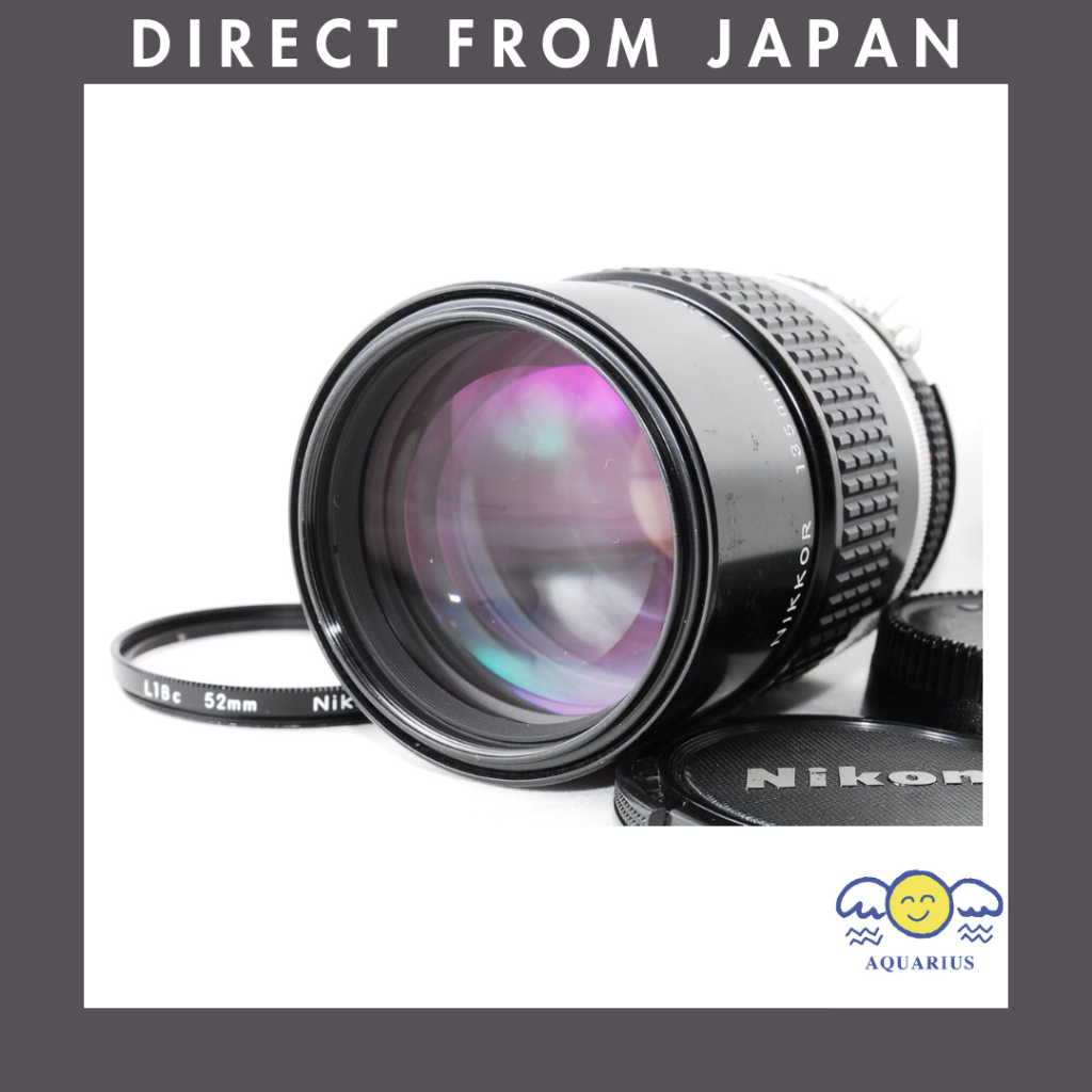 Nikon Nikkor 135mm f/2.8 AI lens, worn - Fotohandel Delfshaven / MK Optics