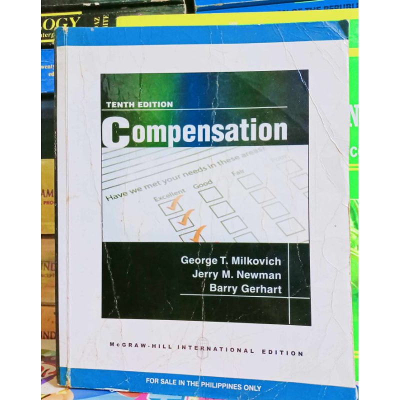 COMPENSATION ( TENTH EDITION ) BY MILKOVICH ET AL | Shopee Philippines