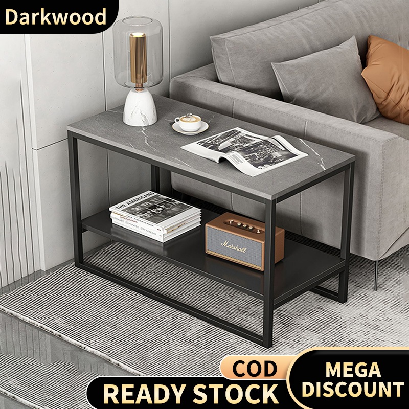 COD Modern Sofa Side Table Coffee table Bedside Cabinet Veneer Table ...
