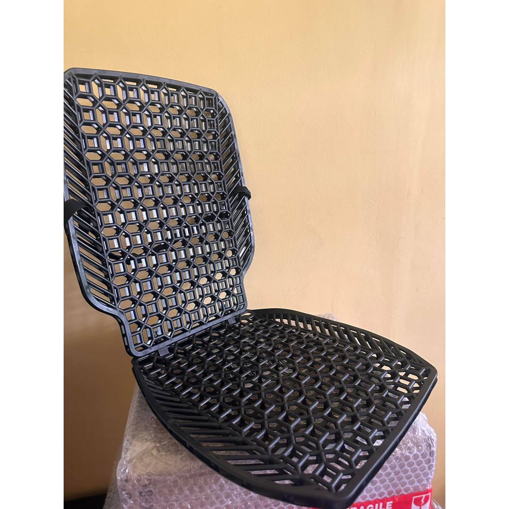 Backrest PVC Hexagon Comfy (back and seat combination) | Shopee Philippines