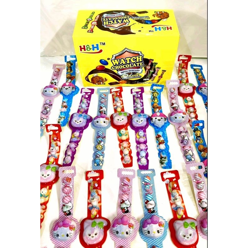 Watch Chocolate !!! 30pcs/Box | Shopee Philippines
