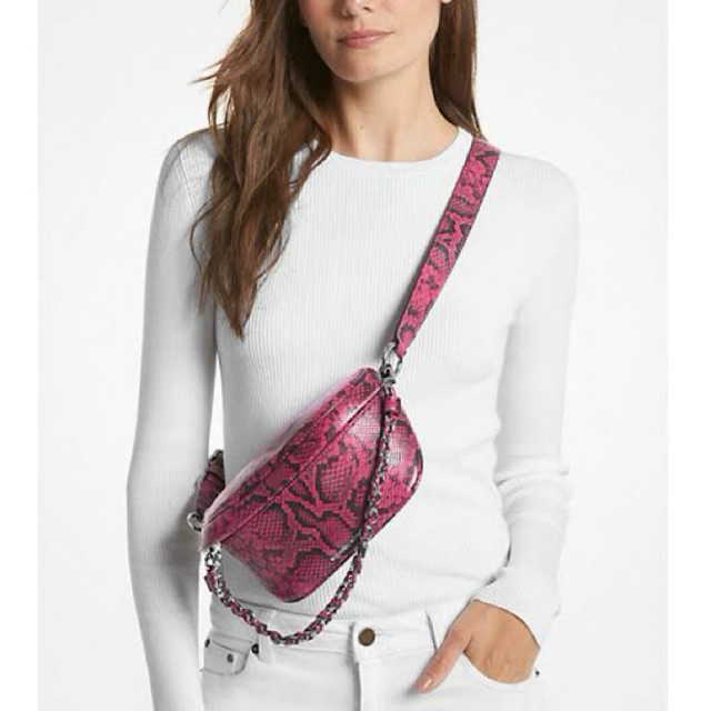 Authentic Retail Michael Kors Slater Leather Belt